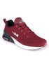 NORTH PLUS Burgundy Men's Running Shoes